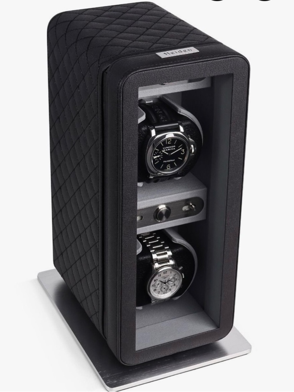 New, Never Used- Heiden Monaco Double Watch Winder- Black